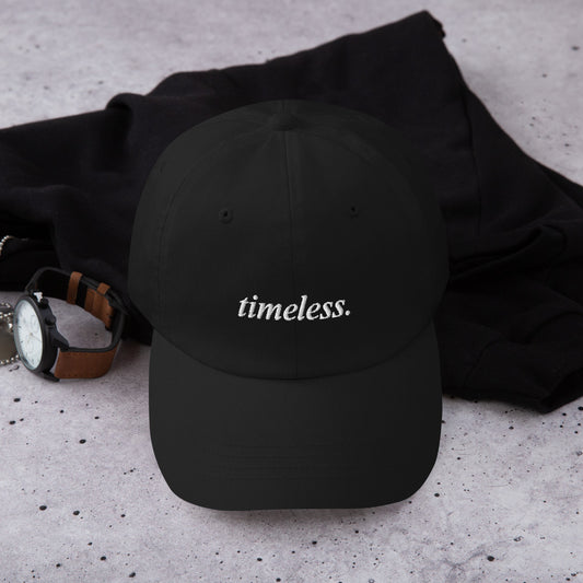 Timeless Dad Hat (Black)