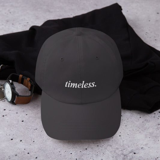 Timeless Dad Hat (Dark Grey)